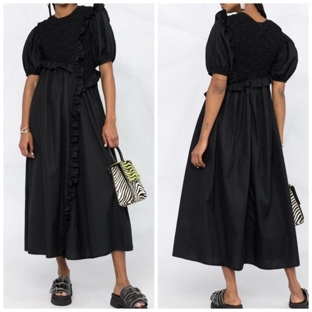 Cecilie Bahnsen Chloe smocked dress Size 2